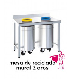 mesa de reciclado mural 3 aros disform FMR36015