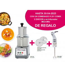 OFERTA Combinado cutter y cortahortalizas R201 XL Robot Coupé hasta 30-04-2025