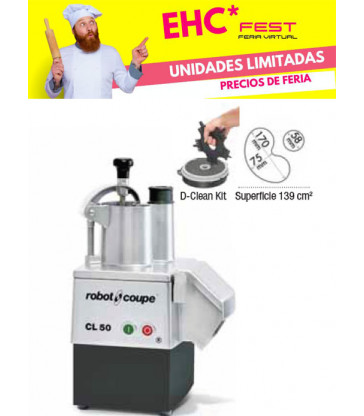 CORTADORA DE HORTALIZAS ROBOT COUPE CL-50 1V monofásico PRECIO FERIA EHC FEST