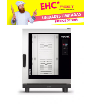 HORNO ELECTRICO INDUSTRIAL MYCHEF COOK PRO 10 gn 1/1 PRECIO ESPECIAL FERIA EHC Fest