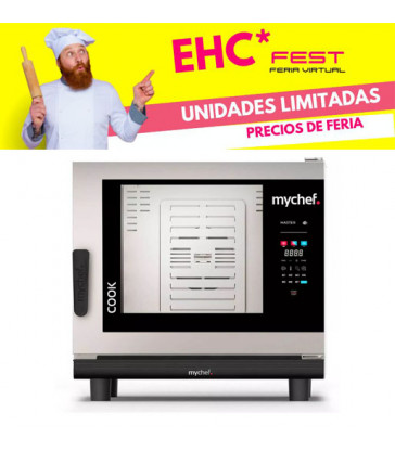 HORNO MYCHEF COOK MASTER 6 GN 1/1PRECIO FERIA EHC FEST