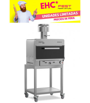 HORNO DE CARBÓN INDUSTRIAL PUJADAS OVEN 50 ESSENCIAL OFERTA EHC FEST