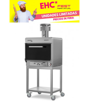 HORNO DE CARBÓN INDUSTRIAL PUJADAS OVEN 90 ESSENCIAL OFERTA EHC FEST